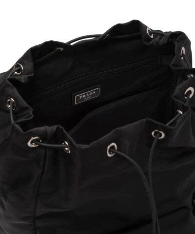 Prada Nylon and Saffiano Leather Backpack - Image 5