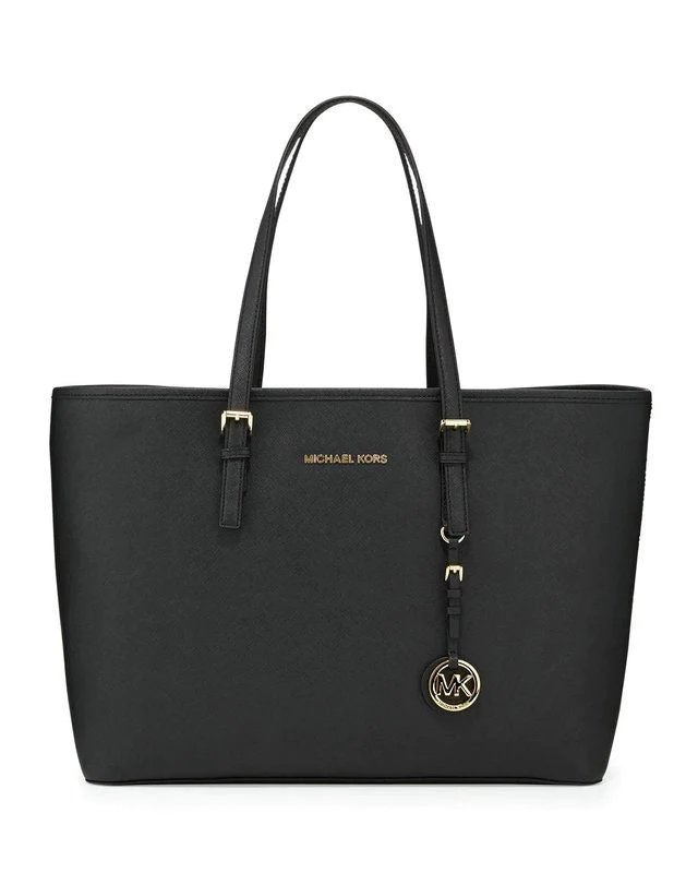 Michael Kors Medium Jet Set Saffiano Travel Tote,-20234189