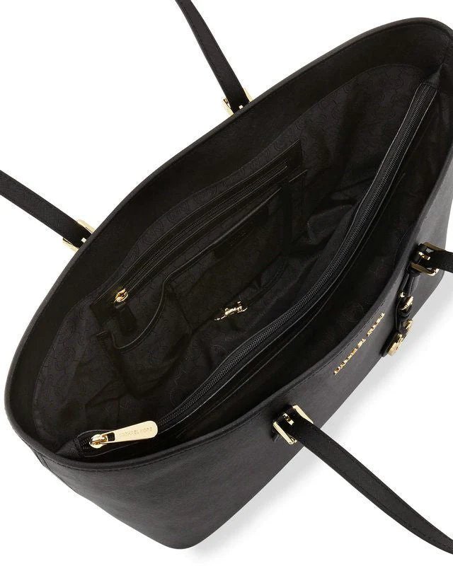 Michael Kors Medium Jet Set Saffiano Travel Tote - Image 3