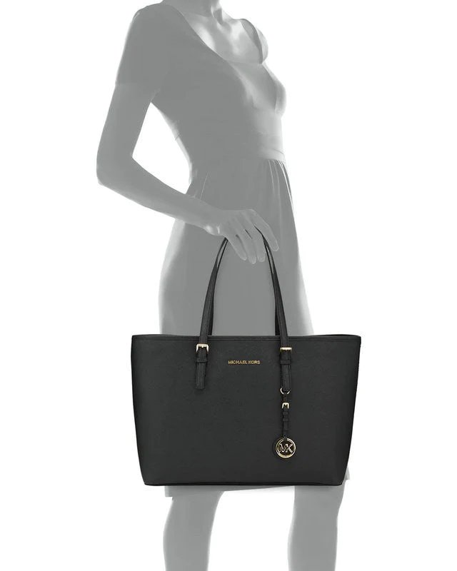 Michael Kors Medium Jet Set Saffiano Travel Tote - Image 4