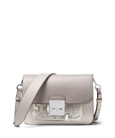MICHAEL Michael Kors Sloan Editor Large Shoulder Bag - Silver Hardware-20224658