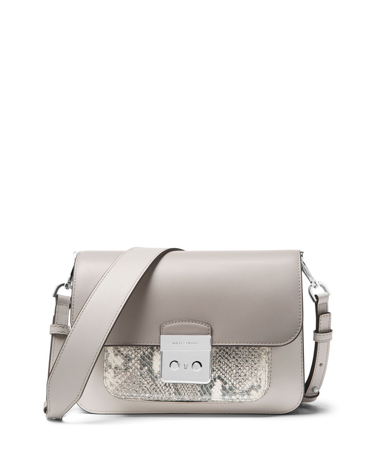 MICHAEL Michael Kors Sloan Editor Large Shoulder Bag - Silver Hardware-20224657