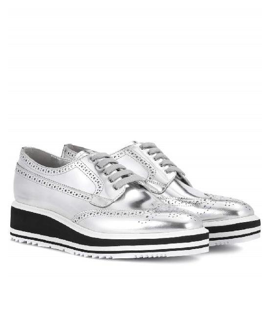Prada Wingtip Platform Bluchers-20227890
