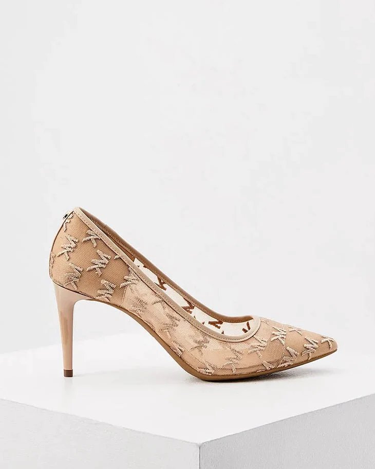 Michael Kors Dorothy Flex Pumps In Embroidered Mesh-20242407