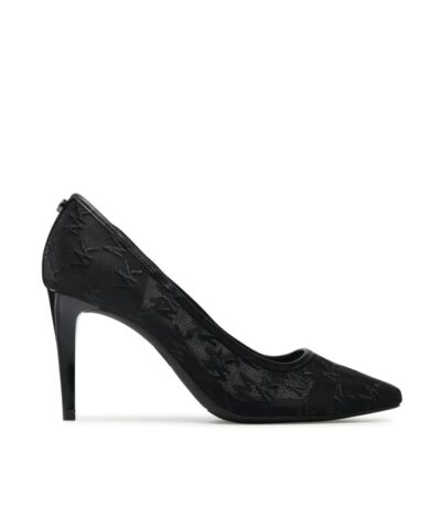 Michael Kors Dorothy Flex Pumps In Black Embroidered Mesh-20242399