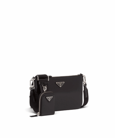 Alternative view of Prada Brushed Leather Shoulder Bag