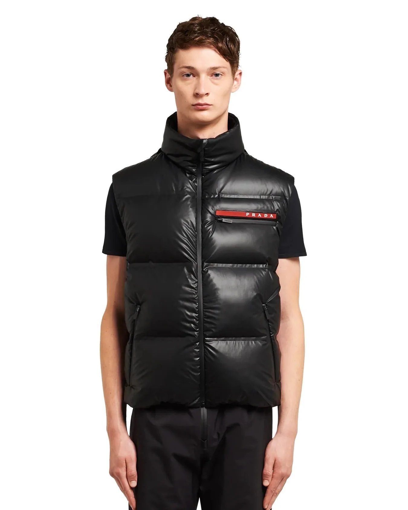 Prada Light Nylon Down Vest-20248274