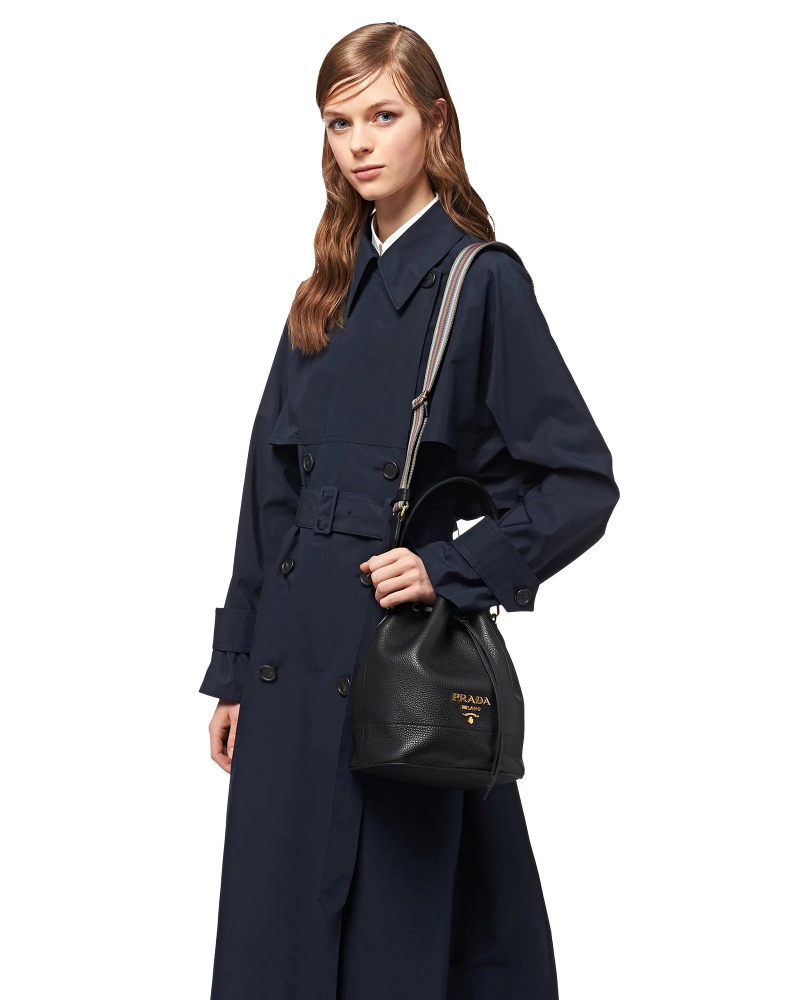 Alternative view of Prada Leather Bucket Bag