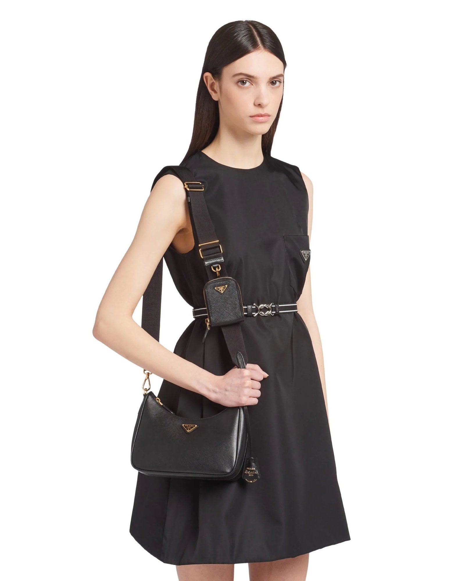 Alternative view of Prada Re-Edition 2005 Saffiano Leather Bag