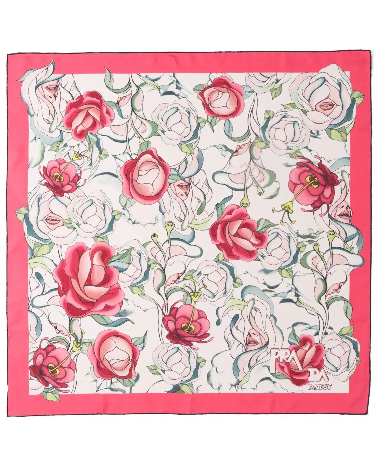 Prada Fantasy Silk 90 Foulard-20255106