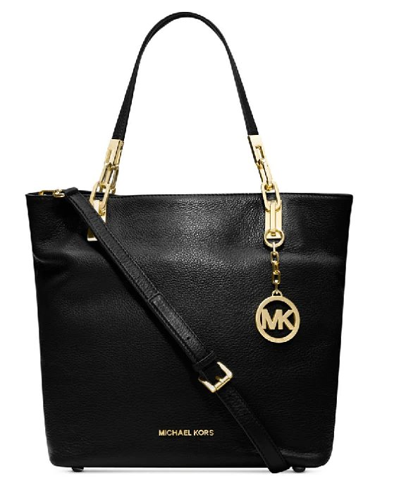 MICHAEL Michael Kors Brooke Medium Shoulder Tote in Black-20228900