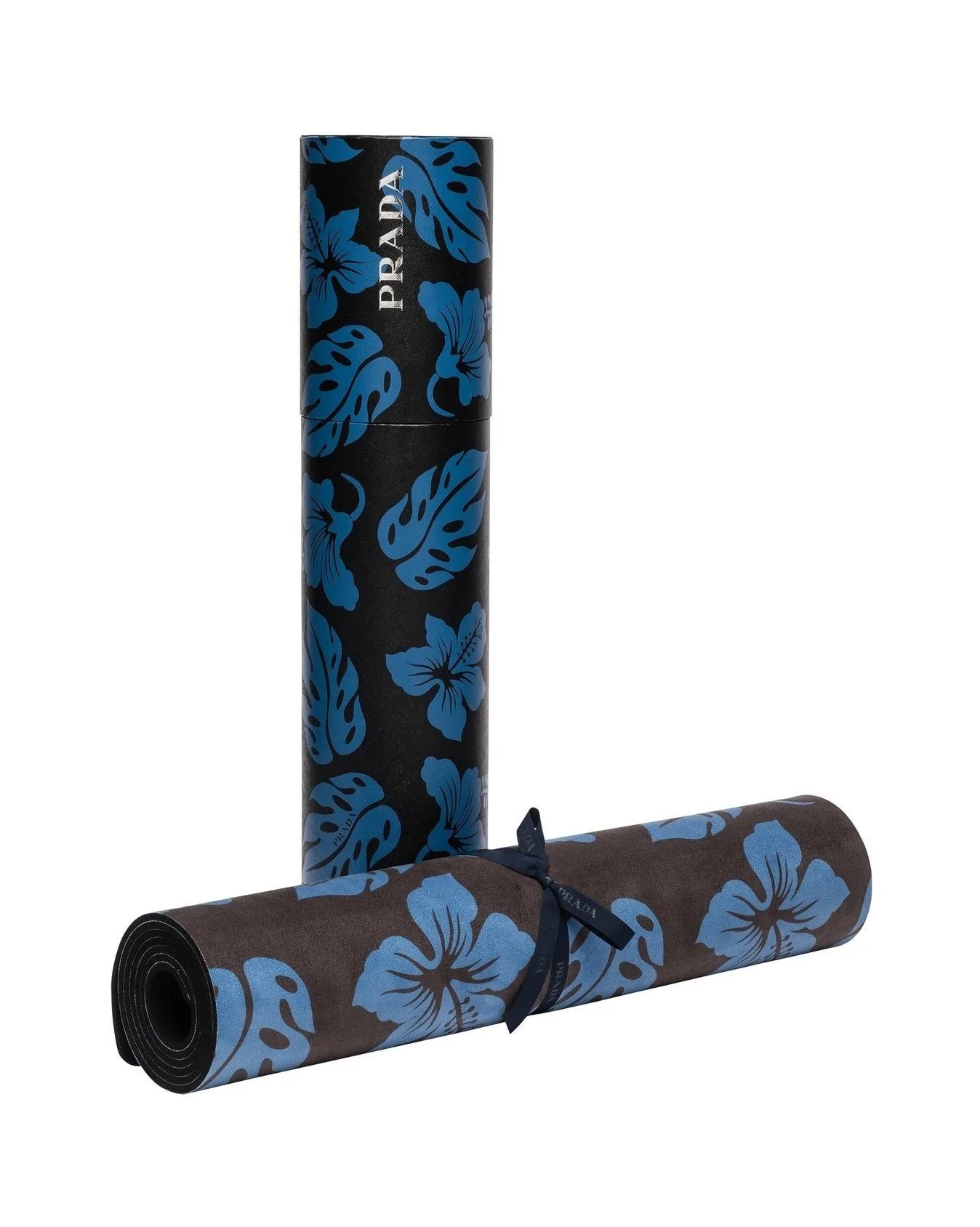 Prada Blue Flowers Yoga Mat-20246478