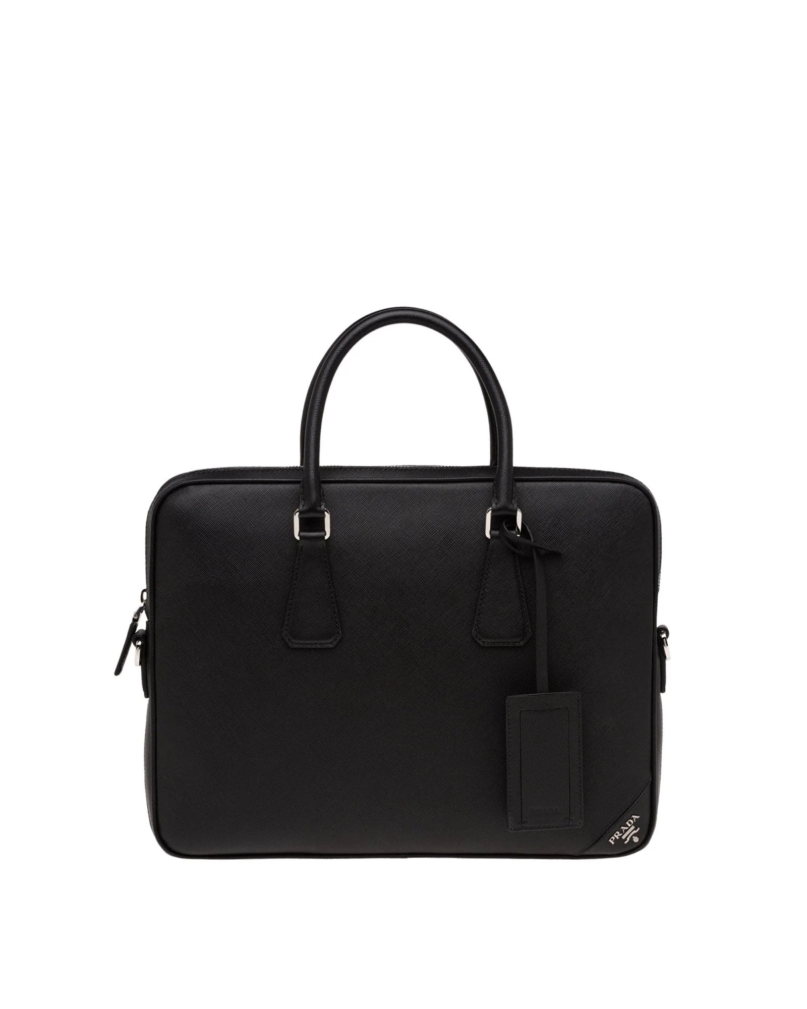 Prada Saffiano Leather Briefcase-20253637