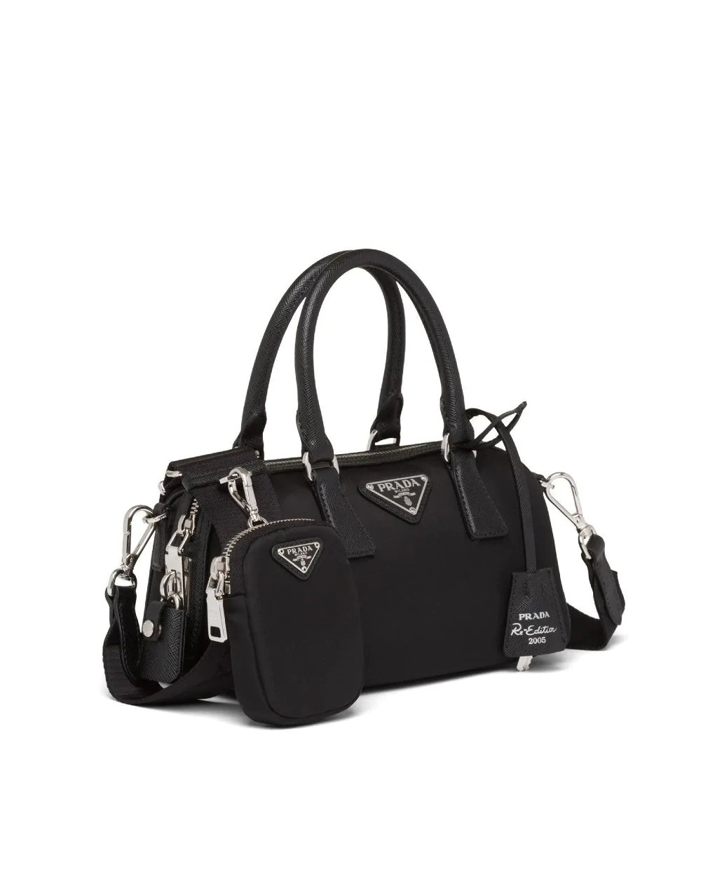 Alternative view of Prada Re-Edition 2005 Nylon Bag, Black