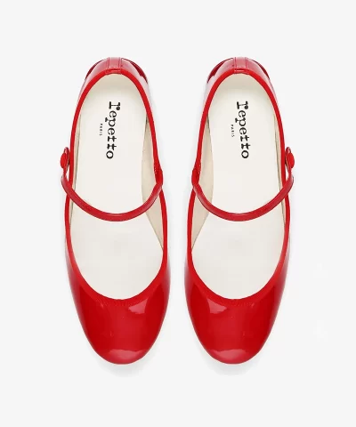 v1413v 550 p2 babies rouge vernis repetto