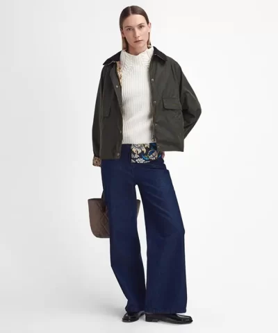 Alternative view of Barbour x William Morris Gallery Rendall Waxed Jacket