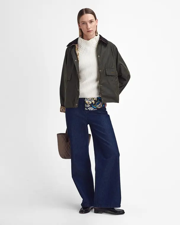 Alternative view of Barbour x William Morris Gallery Rendall Waxed Jacket