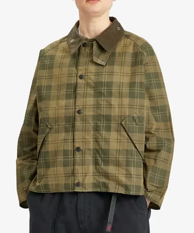 Alternative view of Barbour Transport Check Jacket