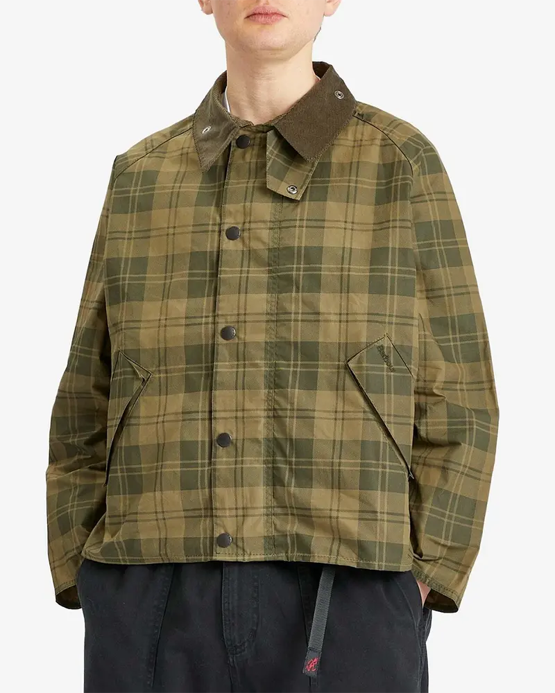 Alternative view of Barbour Transport Check Jacket