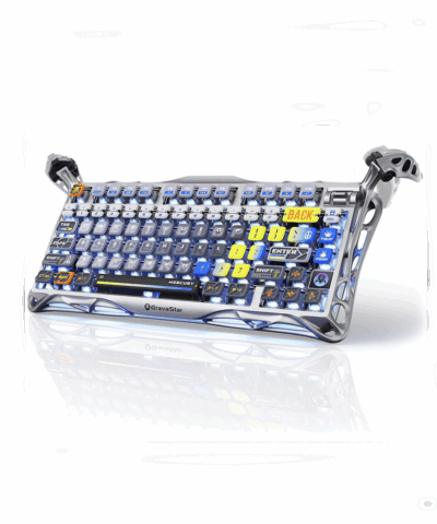 Damulin Hot-Swappable Wireless Mechanical Keyboard - K1 Pro 75% Layout, RGB, Aluminum Alloy - Image 11