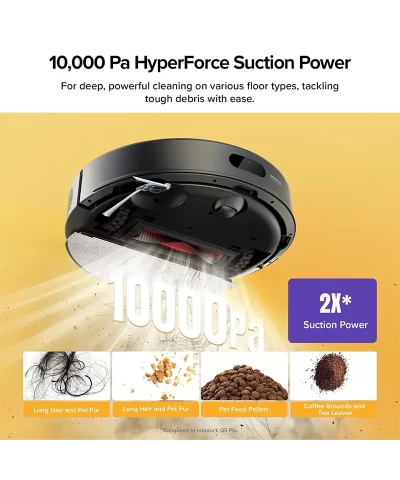 Roborock Q7 M5+ Robot Vacuum & Mop with Self-Emptying, 10,000Pa Suction, and LiDAR Navigation - Image 3