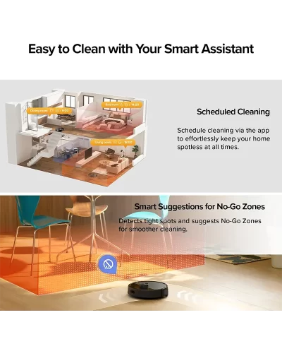 Roborock Q7 M5+ Robot Vacuum & Mop with Self-Emptying, 10,000Pa Suction, and LiDAR Navigation - Image 8