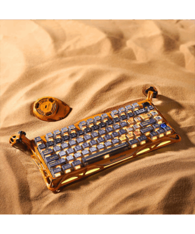 Damulin Hot-Swappable Wireless Mechanical Keyboard - K1 Pro 75% Layout, RGB, Aluminum Alloy - Image 9