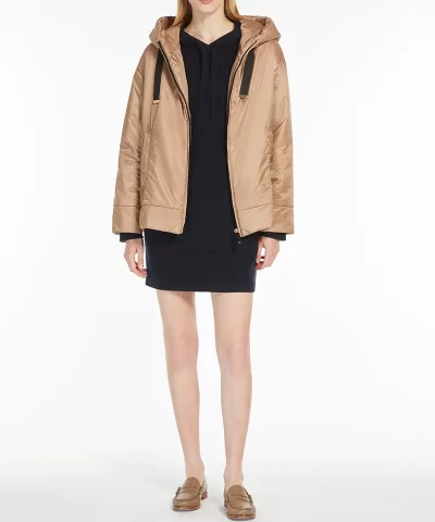 Max Mara The Cube Water-Repellent Canvas Padded Sweatshirt - Image 5