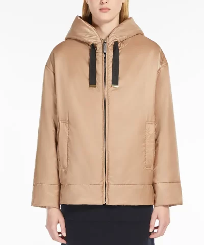 Max Mara The Cube Water-Repellent Canvas Padded Sweatshirt - Image 2
