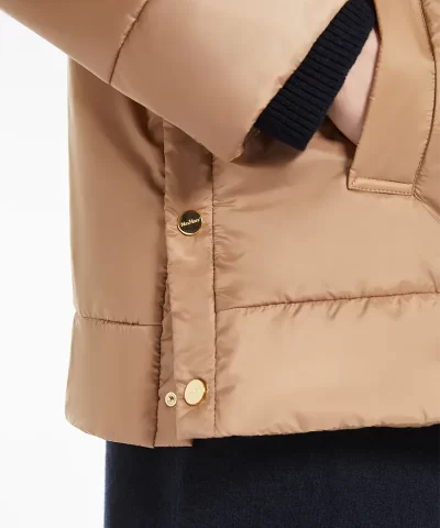 Max Mara The Cube Water-Repellent Canvas Padded Sweatshirt - Image 4
