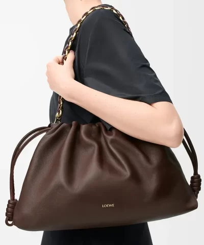 Alternative view of Loewe Medium Flamenco Purse in Mellow Nappa Lambskin