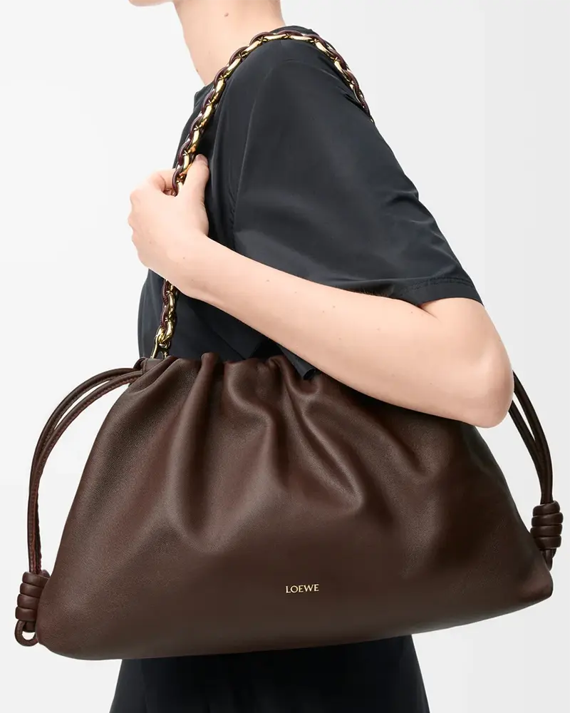Alternative view of Loewe Medium Flamenco Purse in Mellow Nappa Lambskin