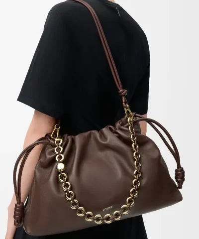 Loewe Medium Flamenco Purse in Mellow Nappa Lambskin - Image 3