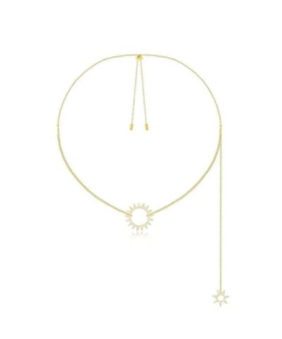 Apm Monaco Adjustable Necklace Whit Double Sun Pendants-20251073