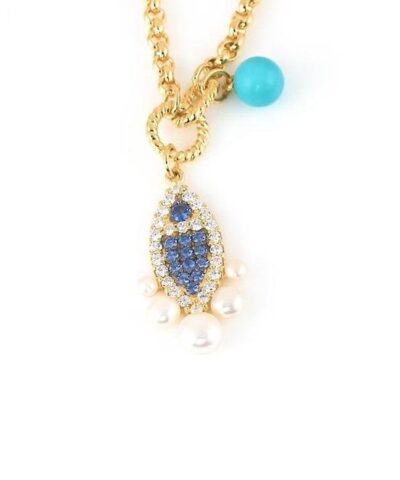 Apm Monaco Elements Of The Sea Adjustable Necklace 20251553 2