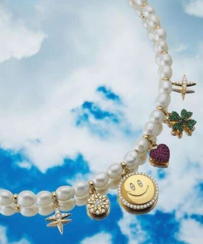 Apm Monaco Pearl & Lucky Charm Adjustable Necklace - Image 5