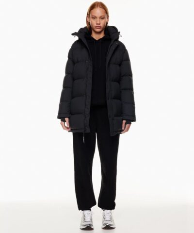 Alternative view of Aritzia The Super Puff™ Black Mid-Length Goose-Down Puffer Jacket