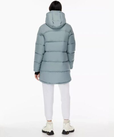 Aritzia The Super Puff™ Blue Mid-Length Goose-Down Puffer Jacket - Image 5