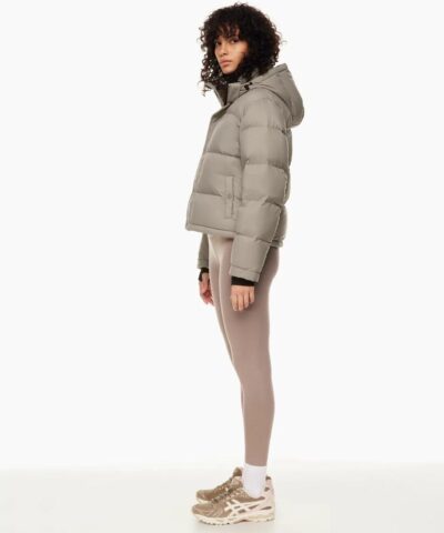 Alternative view of Aritzia The Super Puff™ Taupe Shorty Cropped Goose-Down Puffer Jacket