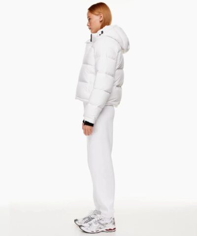 Aritzia The Super Puff™ White Shorty Cropped Goose-Down Puffer Jacket - Image 3