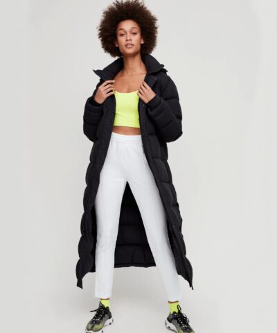 Aritzia Tna The Super Puff™ Long puffer Jacket In Black - Image 4