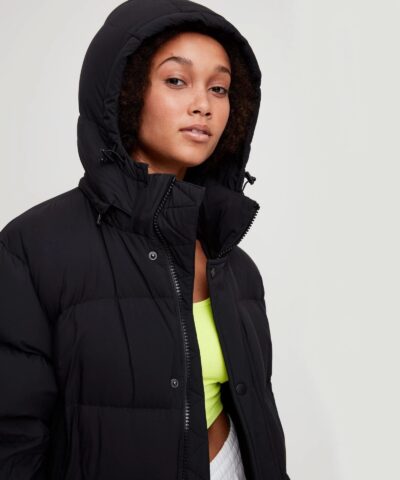 Aritzia Tna The Super Puff™ Long puffer Jacket In Black - Image 8