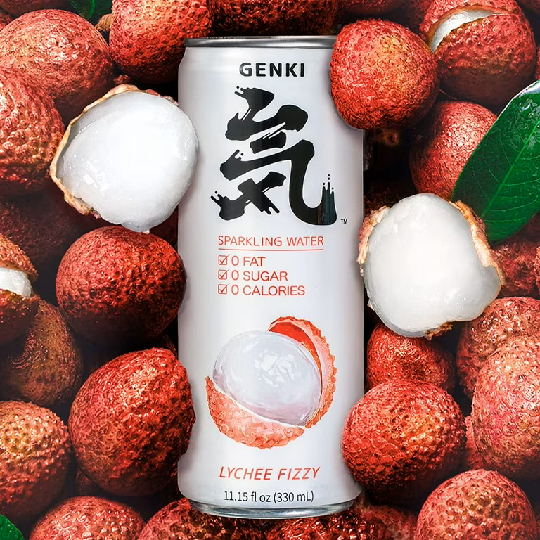 GENKI FOREST Lychee Fizzy Sparkling Water 11 15 FL oz 24 pack cans f8a38862 1ea7 4d63 8465 cef2a4612f7f.ed718e04ecd7f64bc45d2e346ba623c0