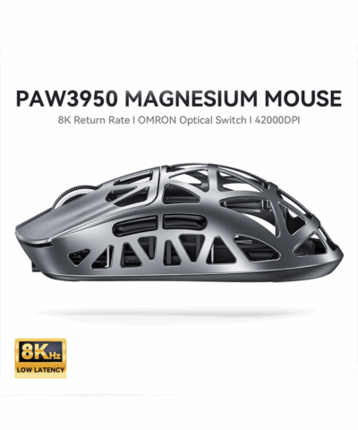 Ultra-Lightweight Attack Shark R2 Wireless Gaming Mouse - Magnesium Alloy, 42K DPI, 8K Polling - Image 3