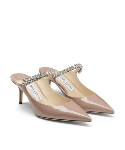 Alternative view of Jimmy Choo Bing 65 Ballet Pink Patent Pump