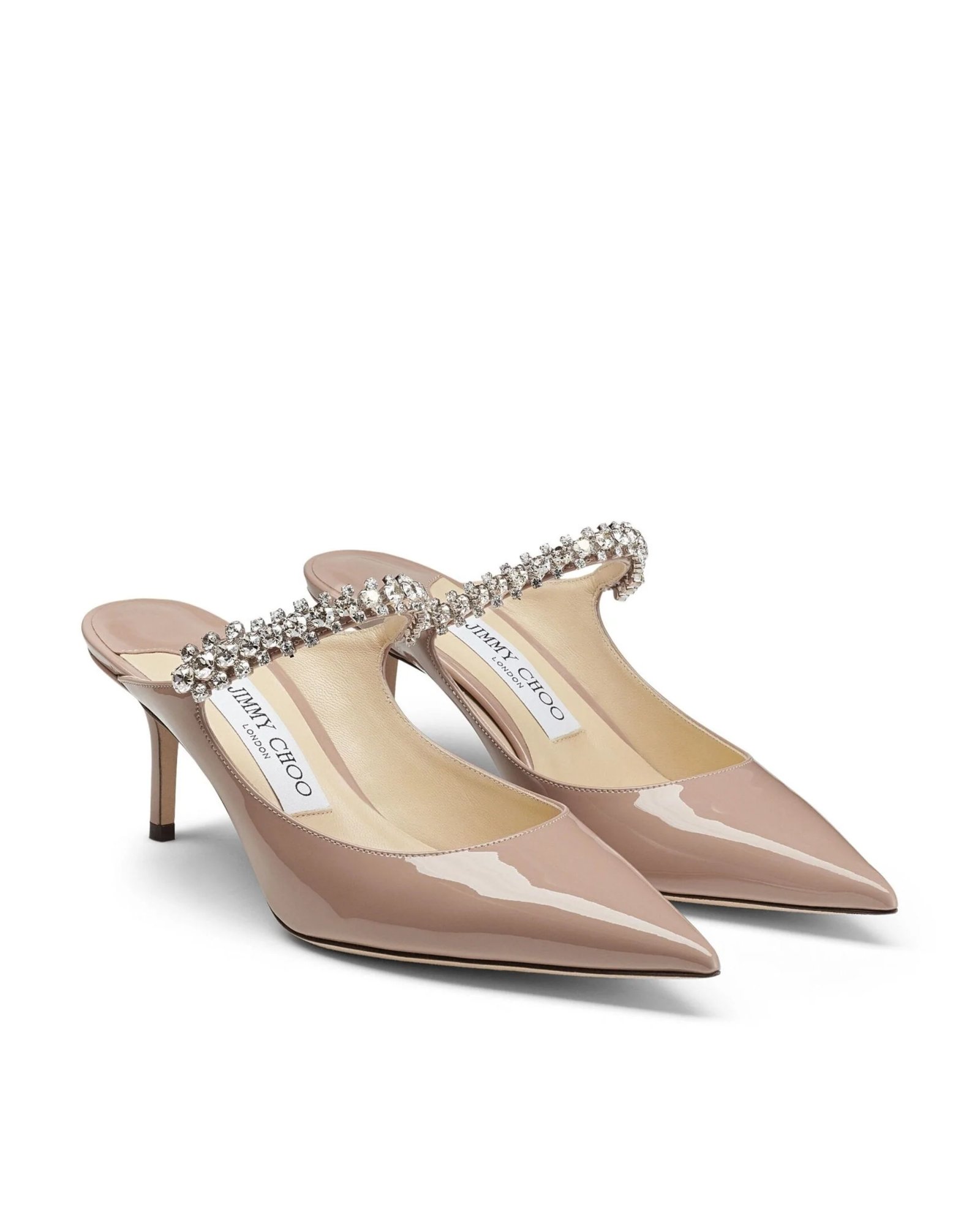 Alternative view of Jimmy Choo Bing 65 Ballet Pink Patent Pump