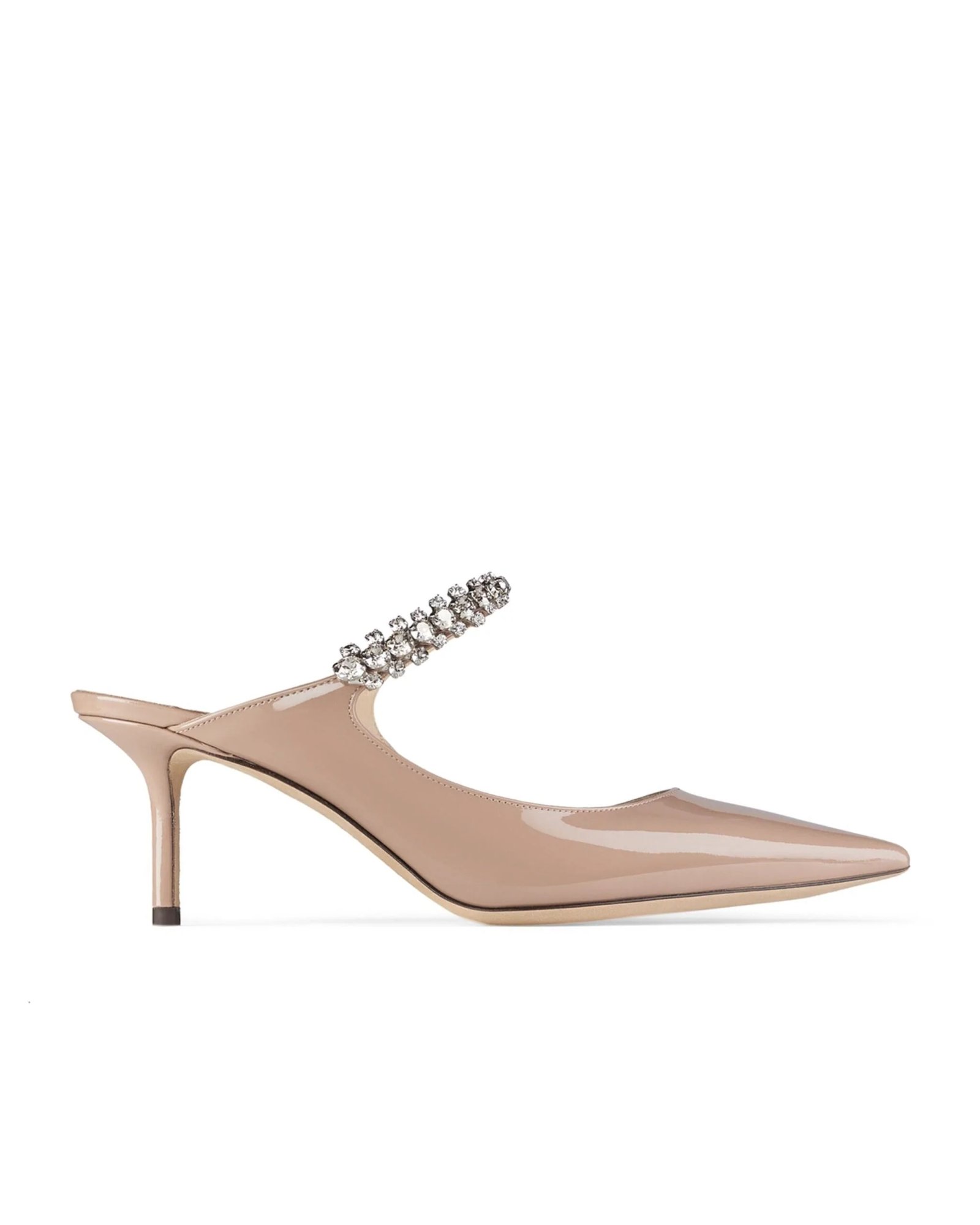 Jimmy Choo Bing 65 Ballet Pink Patent Pump-20242270
