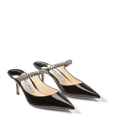 Jimmy Choo Bing 65 Black Patent Pump - Image 4