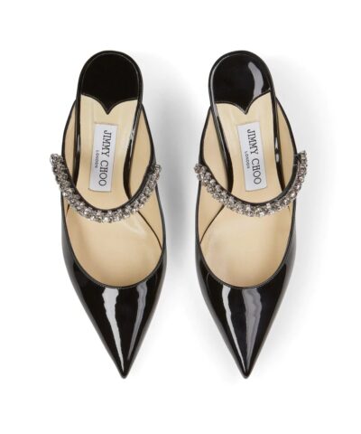 Jimmy Choo Bing 65 Black Patent Pump - Image 7