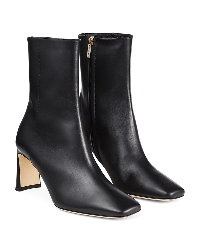 Alternative view of Jimmy Choo Kinsey 95 Leather Ankle Boots in Black